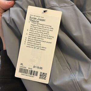 Brand new never worn before they don’t fit me so I got a size large. Perfect